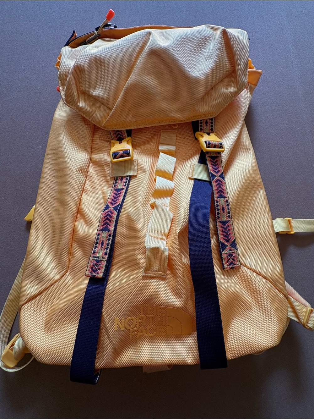 The North Face Yellow Lineage Ruck 23L Backpack